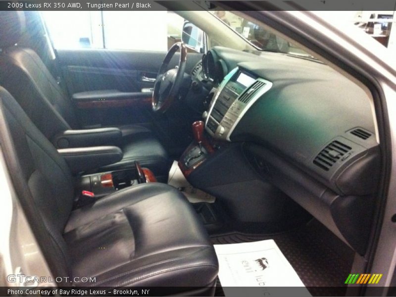 Tungsten Pearl / Black 2009 Lexus RX 350 AWD