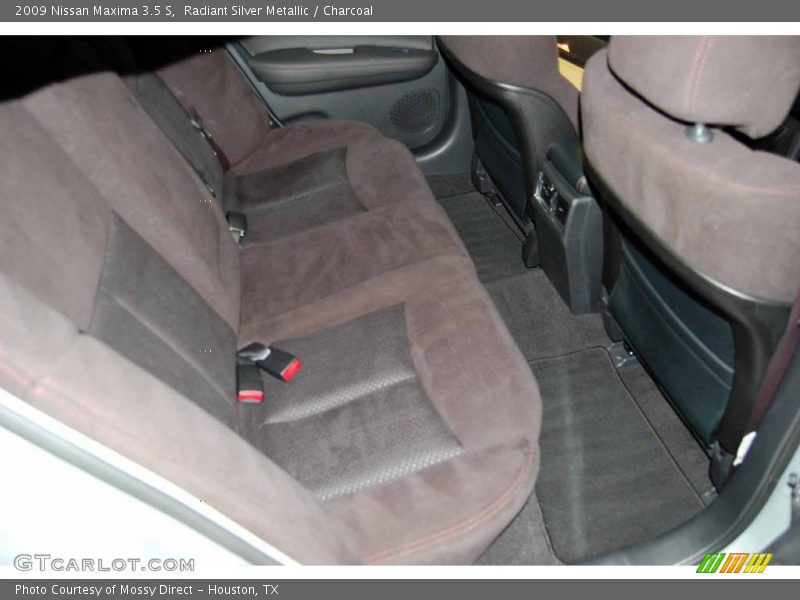 Radiant Silver Metallic / Charcoal 2009 Nissan Maxima 3.5 S