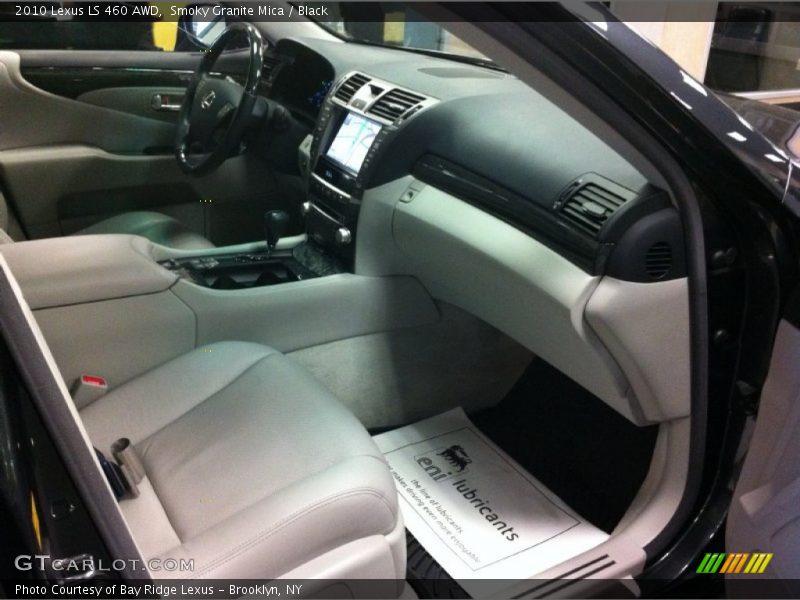 Smoky Granite Mica / Black 2010 Lexus LS 460 AWD
