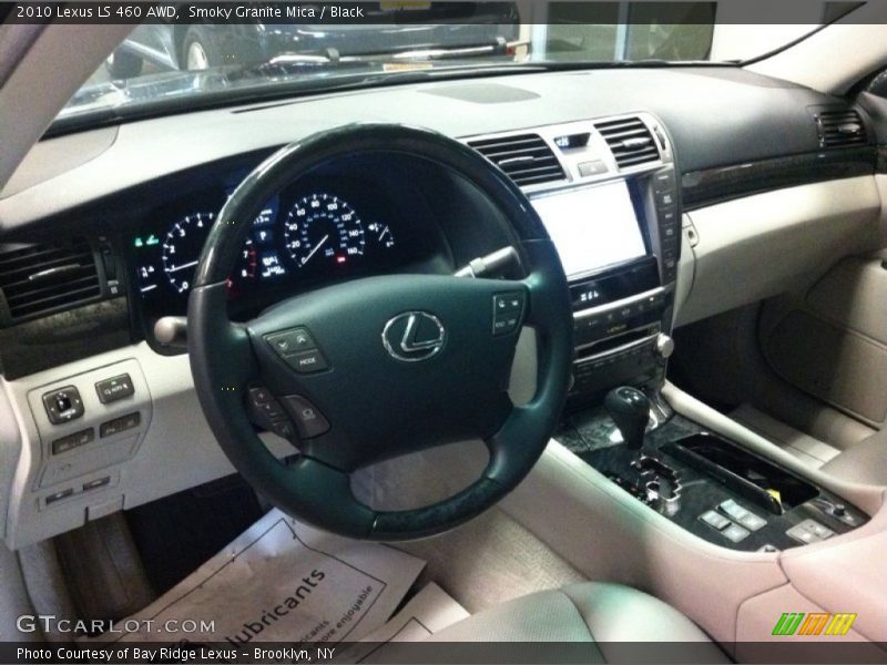 Smoky Granite Mica / Black 2010 Lexus LS 460 AWD