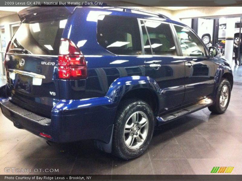 Nautical Blue Metallic / Dark Gray 2009 Lexus GX 470