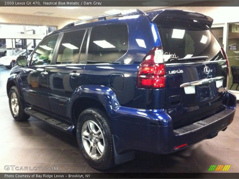 Nautical Blue Metallic / Dark Gray 2009 Lexus GX 470