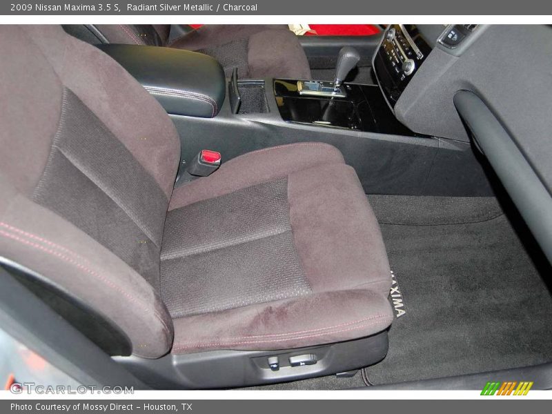 Radiant Silver Metallic / Charcoal 2009 Nissan Maxima 3.5 S