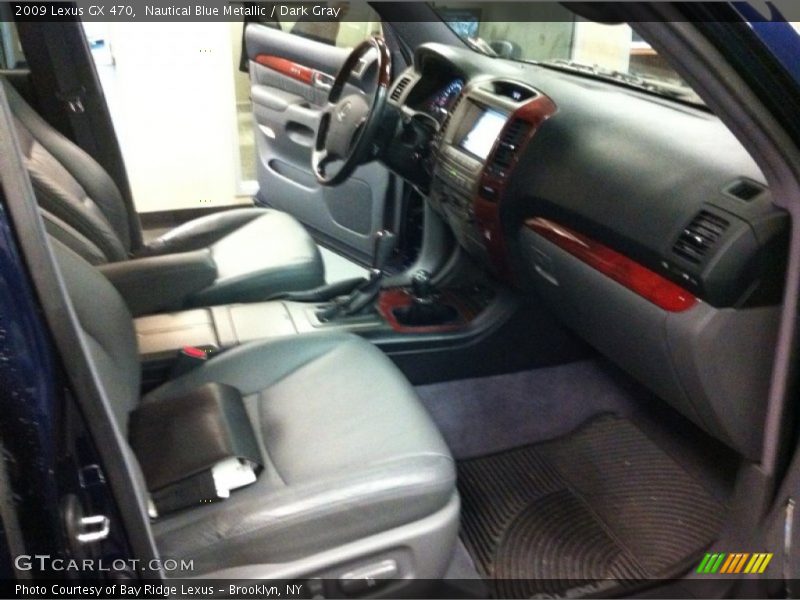 Nautical Blue Metallic / Dark Gray 2009 Lexus GX 470