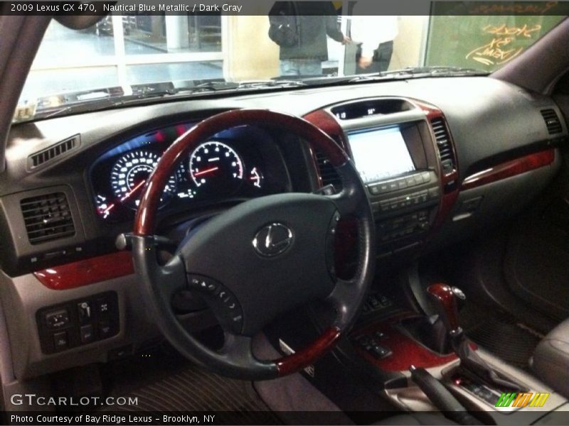 Nautical Blue Metallic / Dark Gray 2009 Lexus GX 470