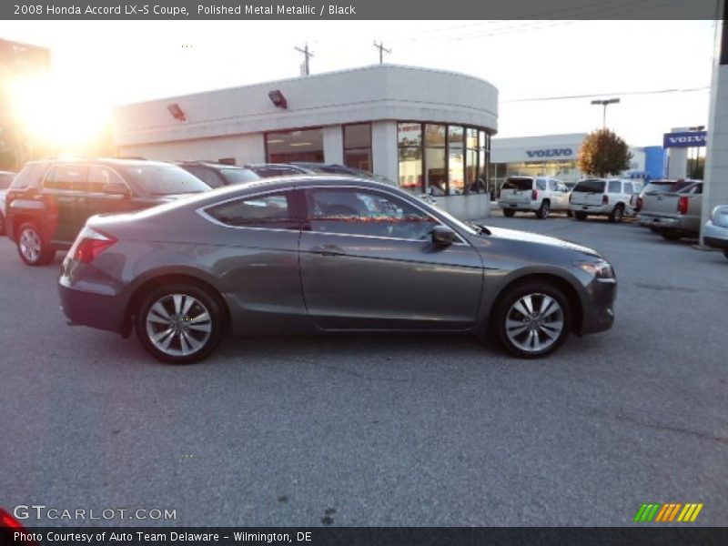 Polished Metal Metallic / Black 2008 Honda Accord LX-S Coupe