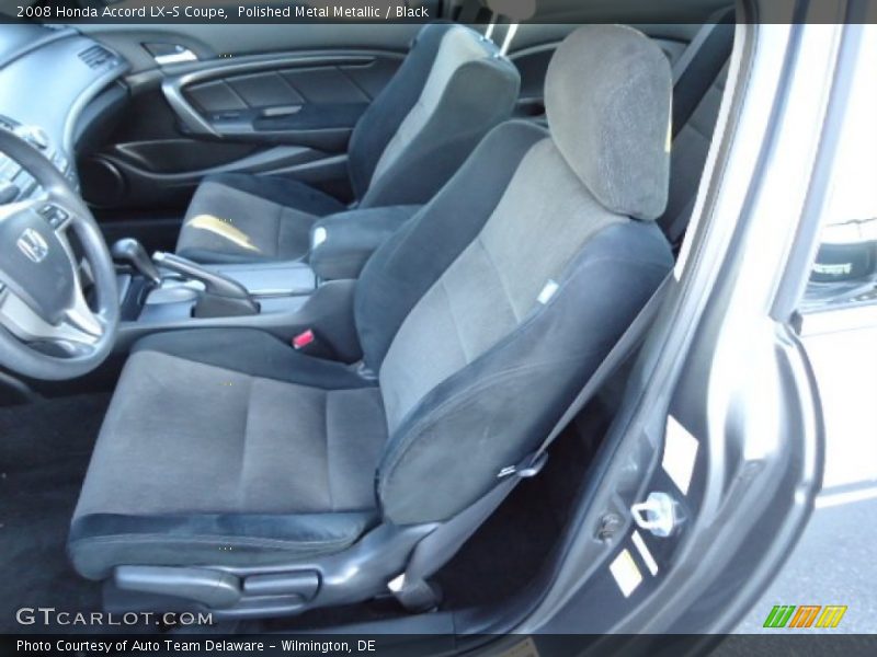 Polished Metal Metallic / Black 2008 Honda Accord LX-S Coupe
