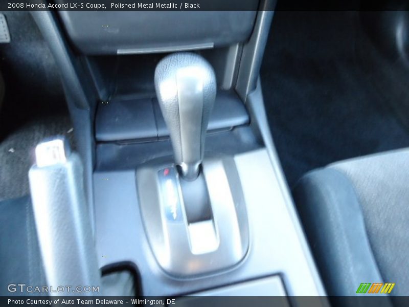 Polished Metal Metallic / Black 2008 Honda Accord LX-S Coupe