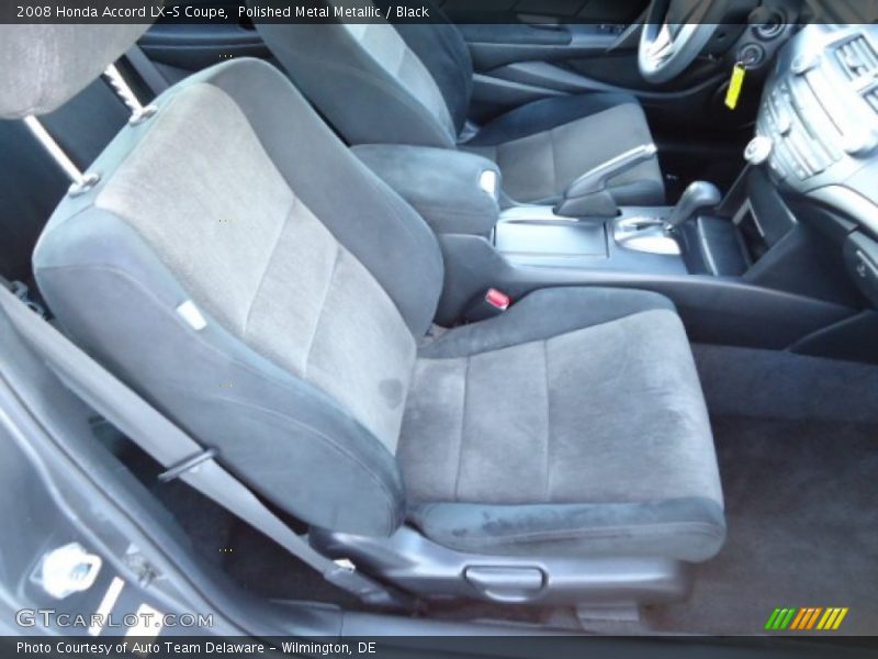 Polished Metal Metallic / Black 2008 Honda Accord LX-S Coupe