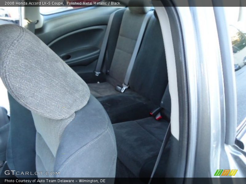 Polished Metal Metallic / Black 2008 Honda Accord LX-S Coupe