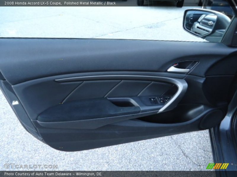 Polished Metal Metallic / Black 2008 Honda Accord LX-S Coupe