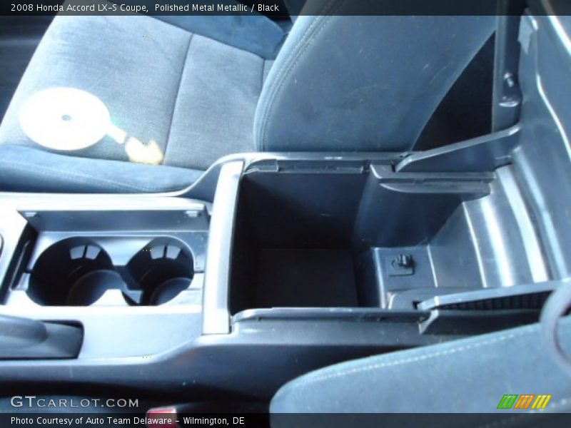 Polished Metal Metallic / Black 2008 Honda Accord LX-S Coupe