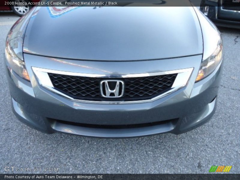 Polished Metal Metallic / Black 2008 Honda Accord LX-S Coupe