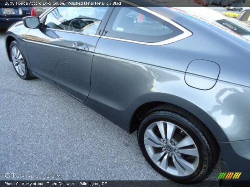 Polished Metal Metallic / Black 2008 Honda Accord LX-S Coupe