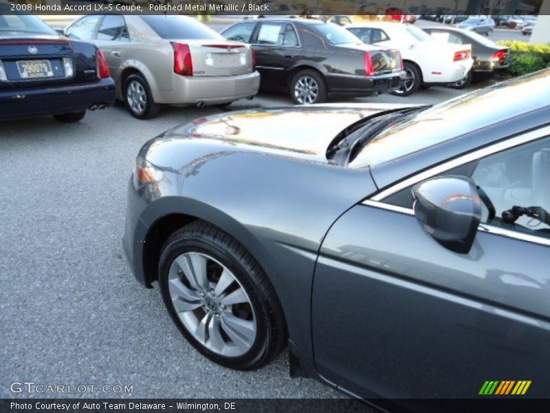 Polished Metal Metallic / Black 2008 Honda Accord LX-S Coupe