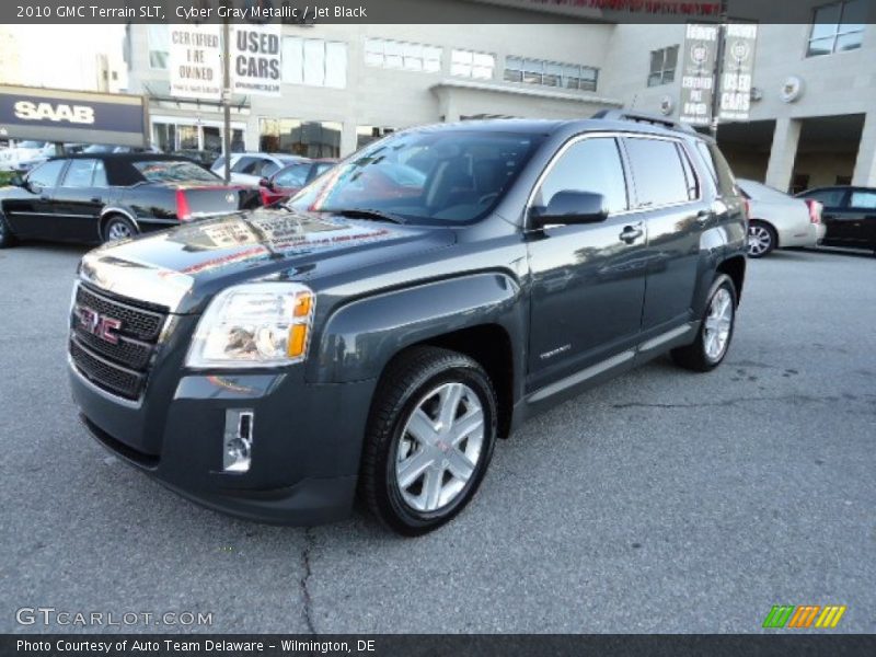 Cyber Gray Metallic / Jet Black 2010 GMC Terrain SLT