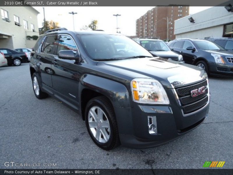 Cyber Gray Metallic / Jet Black 2010 GMC Terrain SLT