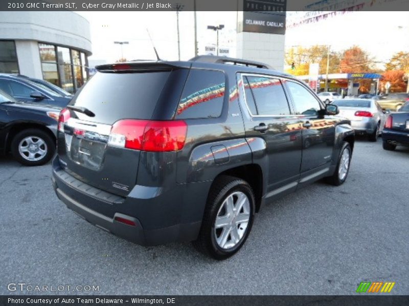 Cyber Gray Metallic / Jet Black 2010 GMC Terrain SLT