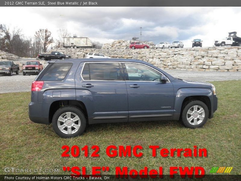 Steel Blue Metallic / Jet Black 2012 GMC Terrain SLE