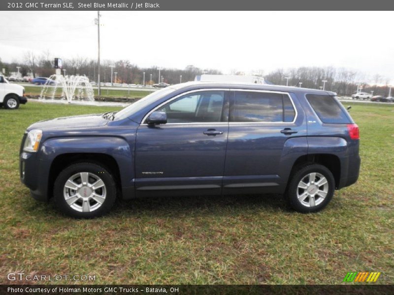 Steel Blue Metallic / Jet Black 2012 GMC Terrain SLE