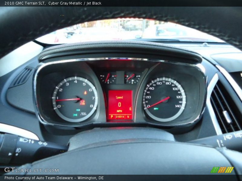 Cyber Gray Metallic / Jet Black 2010 GMC Terrain SLT