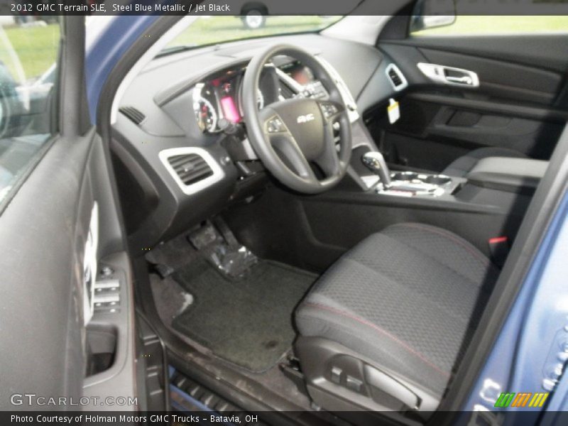 Steel Blue Metallic / Jet Black 2012 GMC Terrain SLE