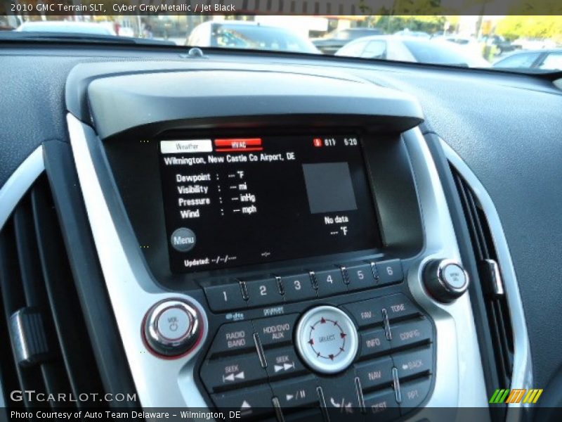 Cyber Gray Metallic / Jet Black 2010 GMC Terrain SLT