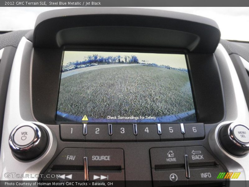 Steel Blue Metallic / Jet Black 2012 GMC Terrain SLE
