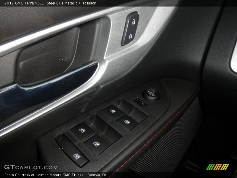 Steel Blue Metallic / Jet Black 2012 GMC Terrain SLE