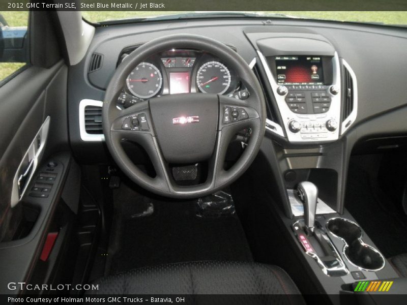 Steel Blue Metallic / Jet Black 2012 GMC Terrain SLE