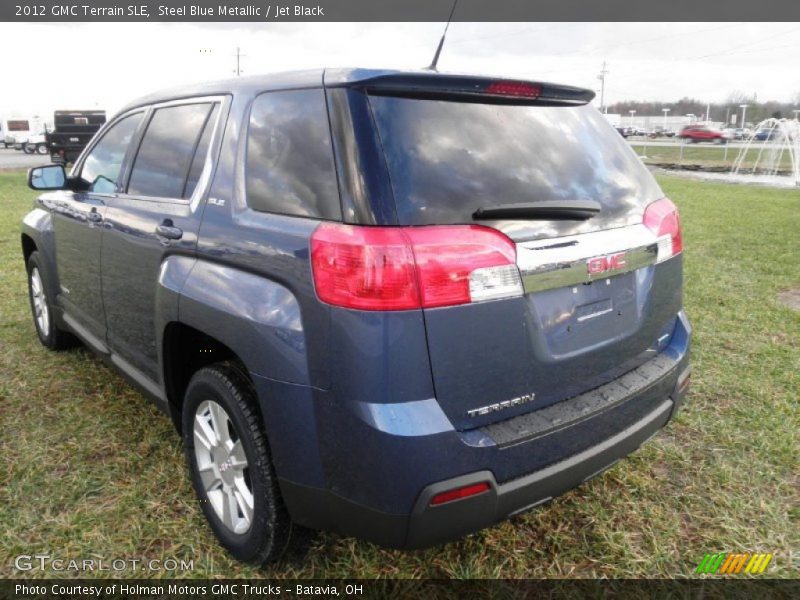 Steel Blue Metallic / Jet Black 2012 GMC Terrain SLE