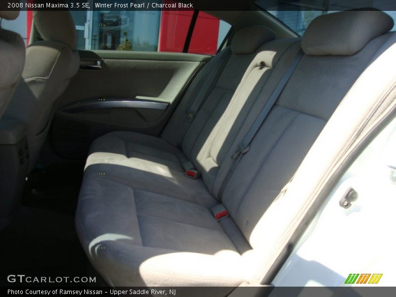 Winter Frost Pearl / Charcoal Black 2008 Nissan Maxima 3.5 SE
