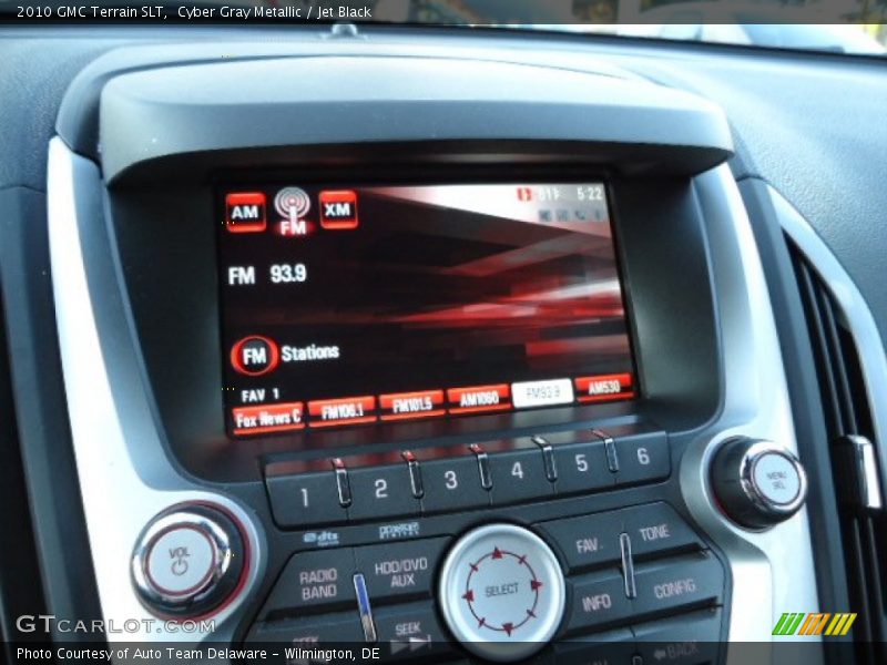 Cyber Gray Metallic / Jet Black 2010 GMC Terrain SLT