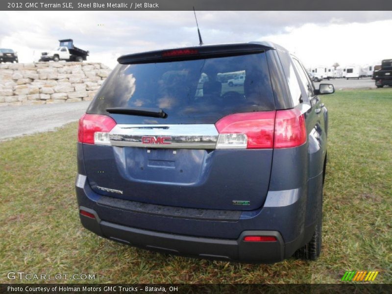 Steel Blue Metallic / Jet Black 2012 GMC Terrain SLE