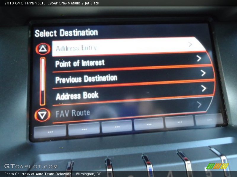 Cyber Gray Metallic / Jet Black 2010 GMC Terrain SLT