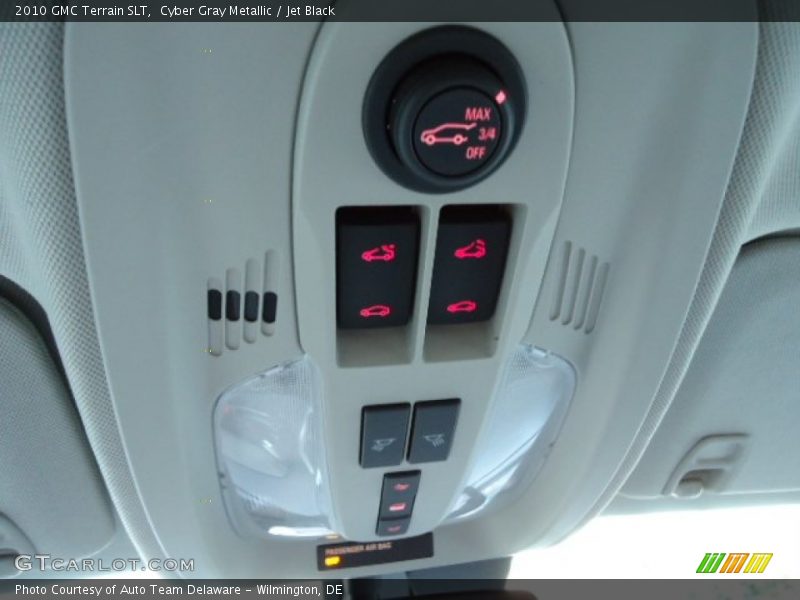 Cyber Gray Metallic / Jet Black 2010 GMC Terrain SLT