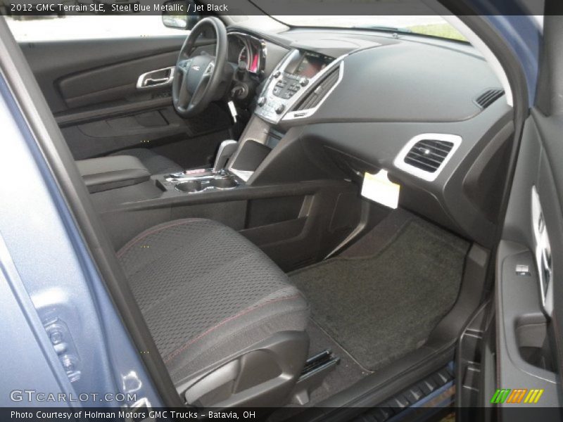 Steel Blue Metallic / Jet Black 2012 GMC Terrain SLE
