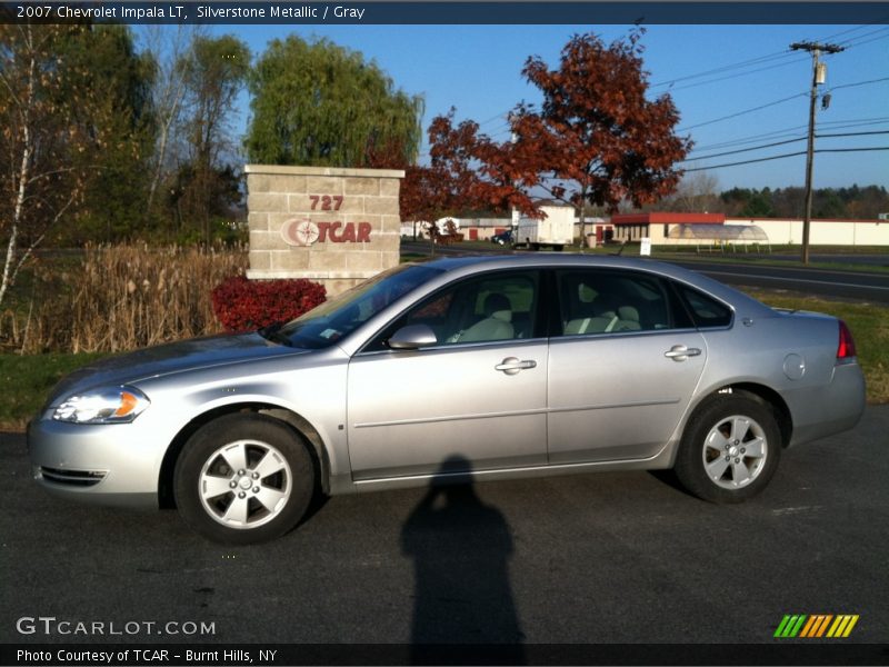 Silverstone Metallic / Gray 2007 Chevrolet Impala LT