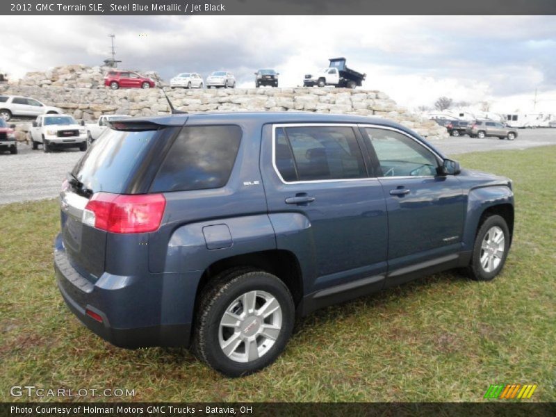 Steel Blue Metallic / Jet Black 2012 GMC Terrain SLE