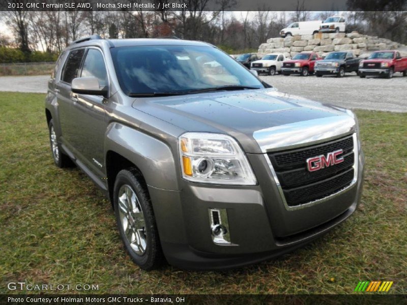 Mocha Steel Metallic / Jet Black 2012 GMC Terrain SLE AWD