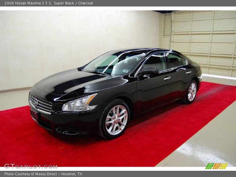 Super Black / Charcoal 2009 Nissan Maxima 3.5 S