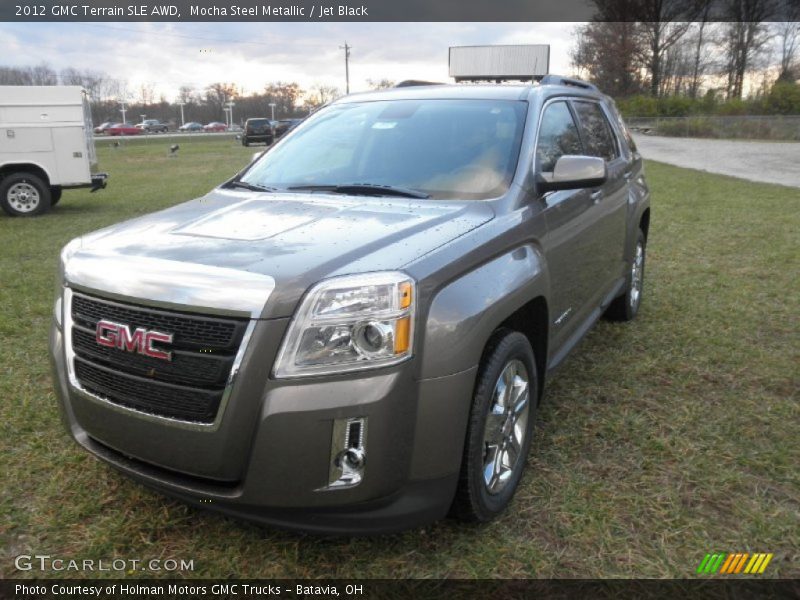 Mocha Steel Metallic / Jet Black 2012 GMC Terrain SLE AWD