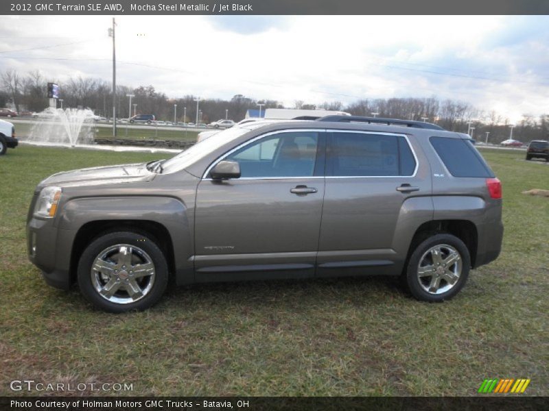 Mocha Steel Metallic / Jet Black 2012 GMC Terrain SLE AWD