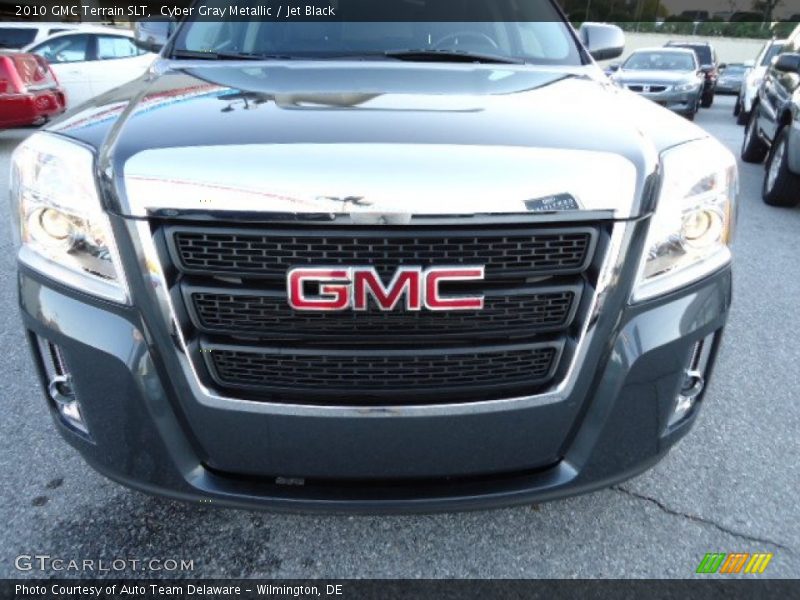 Cyber Gray Metallic / Jet Black 2010 GMC Terrain SLT