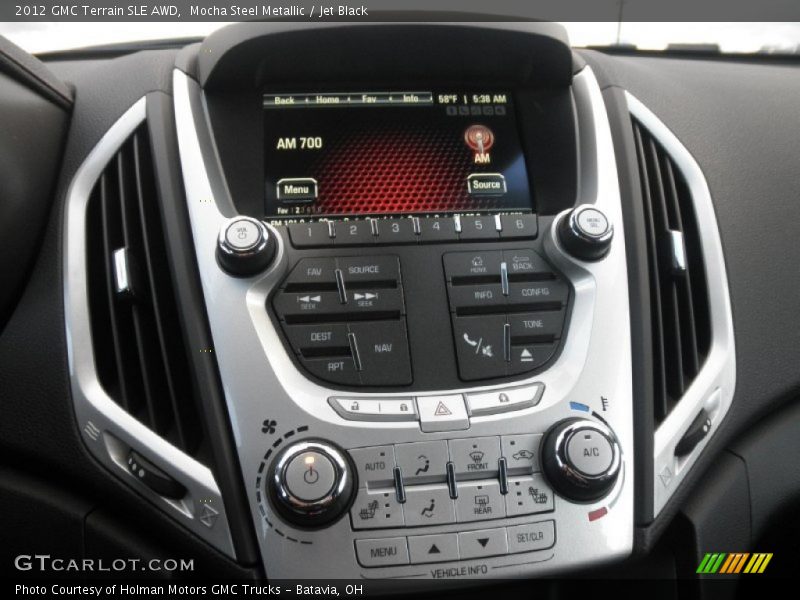 Mocha Steel Metallic / Jet Black 2012 GMC Terrain SLE AWD