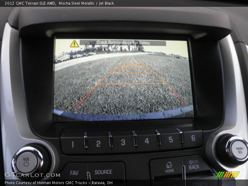 Mocha Steel Metallic / Jet Black 2012 GMC Terrain SLE AWD