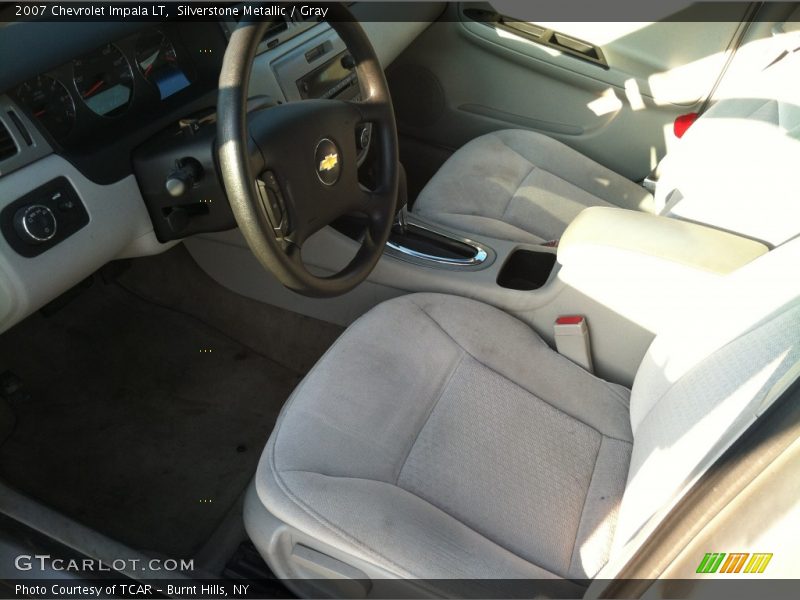 Silverstone Metallic / Gray 2007 Chevrolet Impala LT