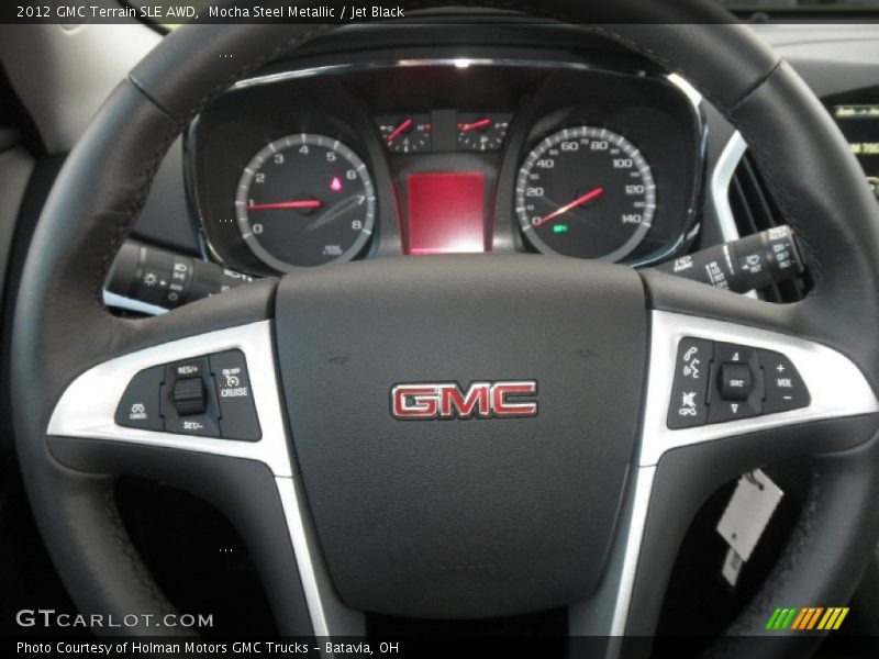 Mocha Steel Metallic / Jet Black 2012 GMC Terrain SLE AWD
