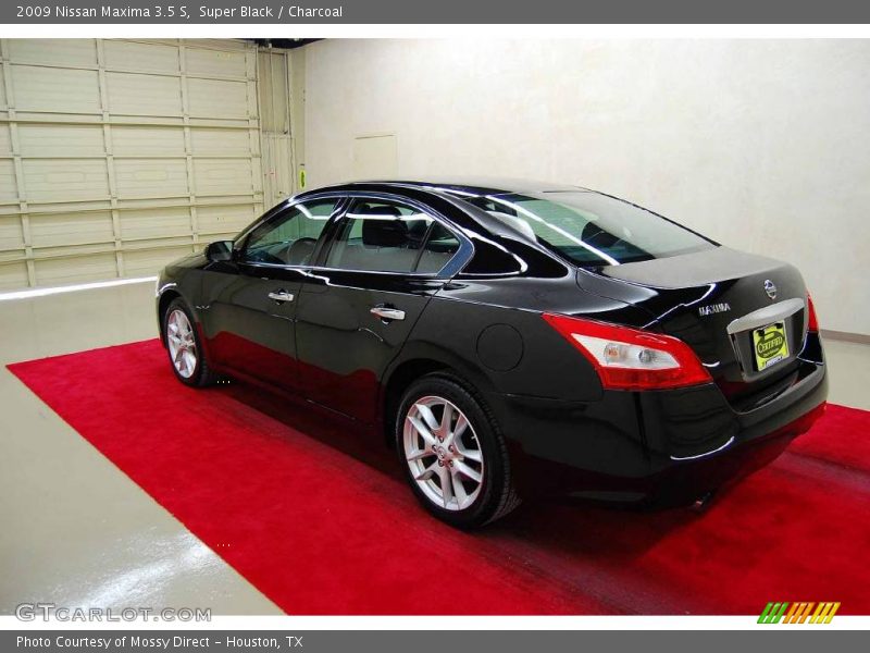 Super Black / Charcoal 2009 Nissan Maxima 3.5 S