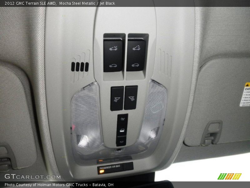 Mocha Steel Metallic / Jet Black 2012 GMC Terrain SLE AWD